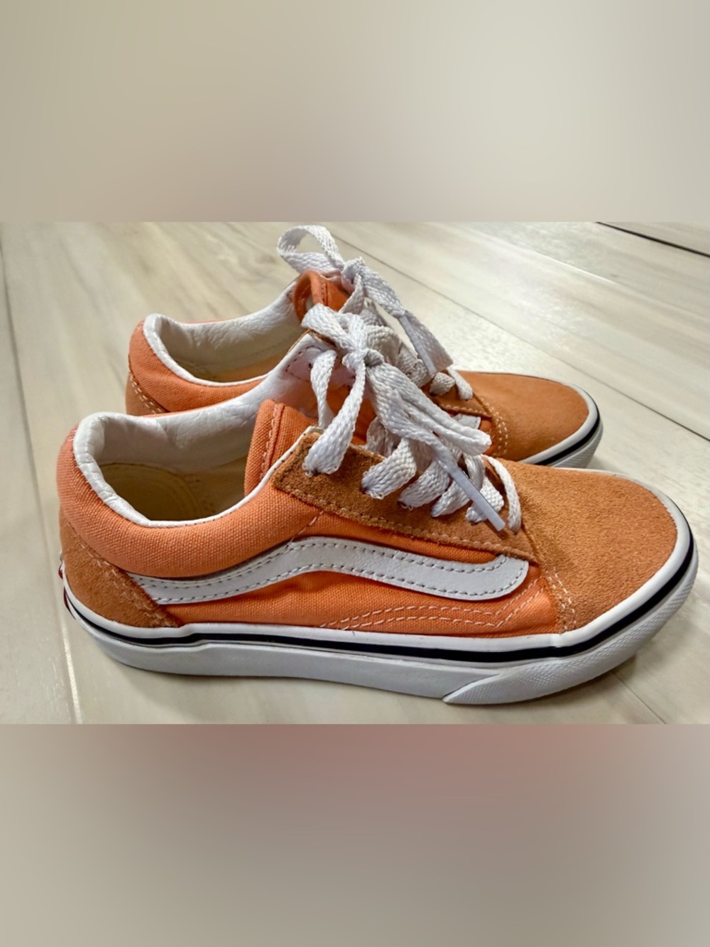 Vans Kids Oldskool Salmon and True white